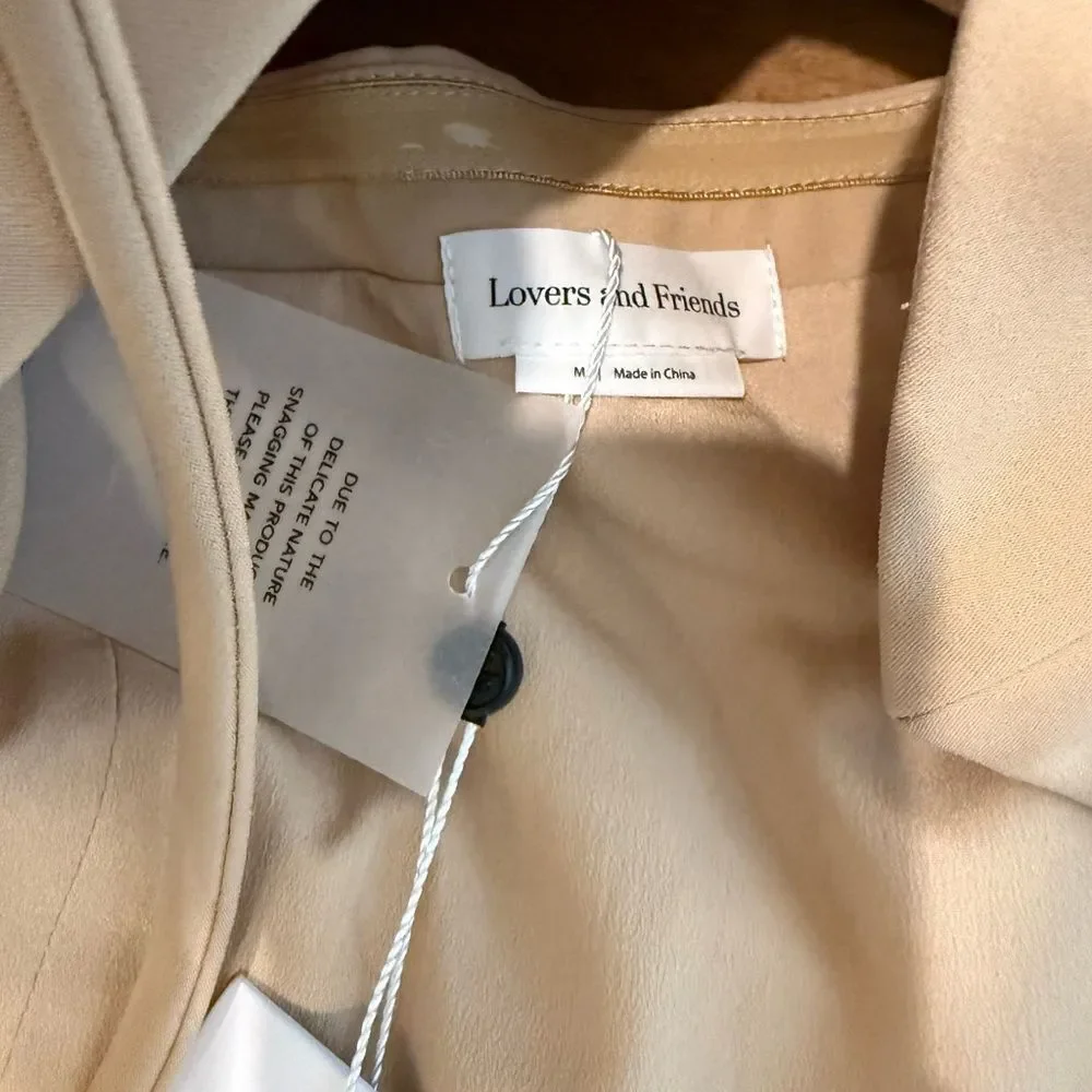 NWT Lovers & Friends Abbey Top in Nude Neutral